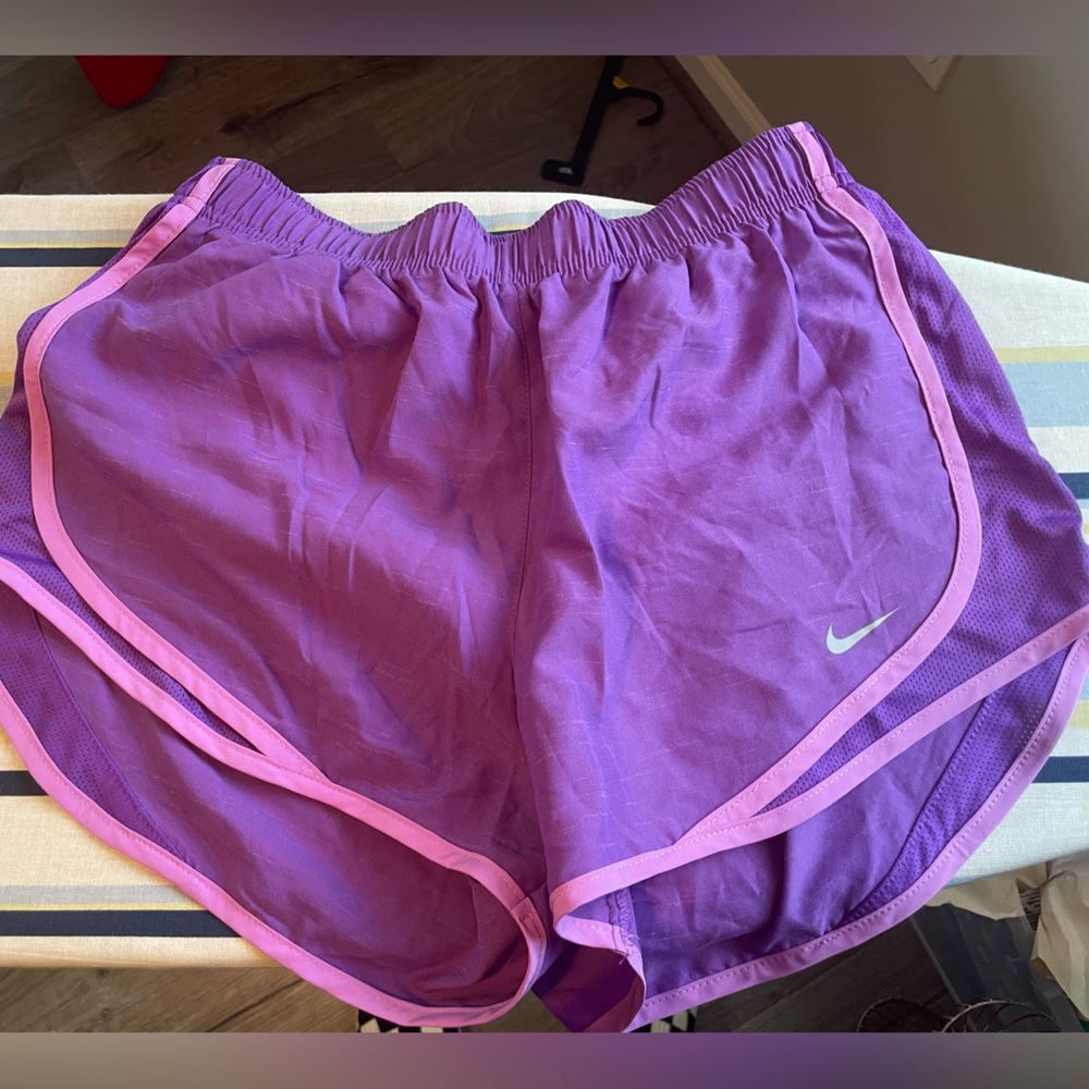 Women’s Nike running shorts.
